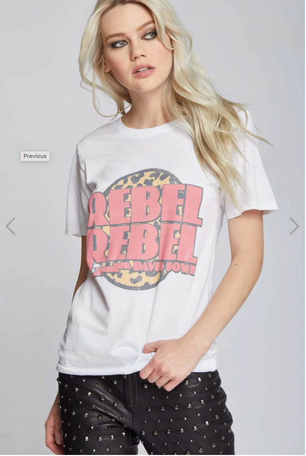 BLANC 401351 - REBELLE REBELLE DE DAVID BOWIE en vente sur Faire1