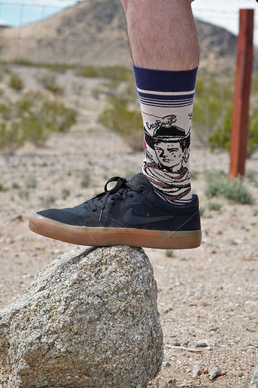 Oooh Yeah/Sock It Up/Oooh Geez Slippers - Wholesale Socks - Men's - Cowboys Cry | Men's Western Premium Dress Crew Socks1