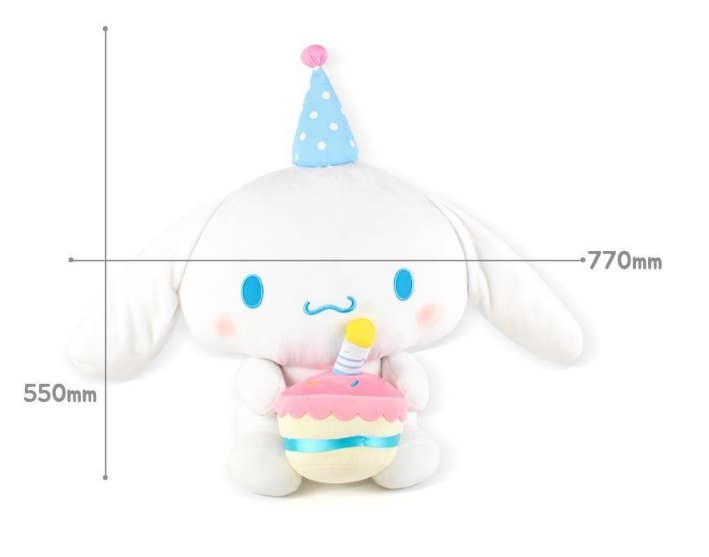 K-Wonderland - Wholesale Stuffed/Plush Toy - Kids & Baby - Sanrio Characters Soft Deco Plushes with Cake, Friends- 45cm8