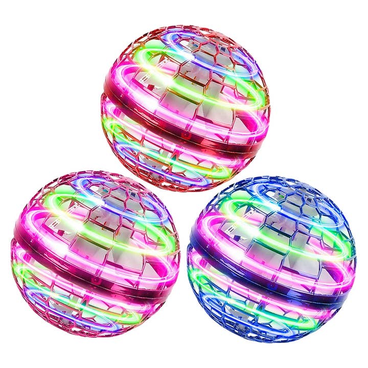 Cap Zone - Wholesale Drone - Magic LED Light Flying UFO Mini Drone Spinner Toy