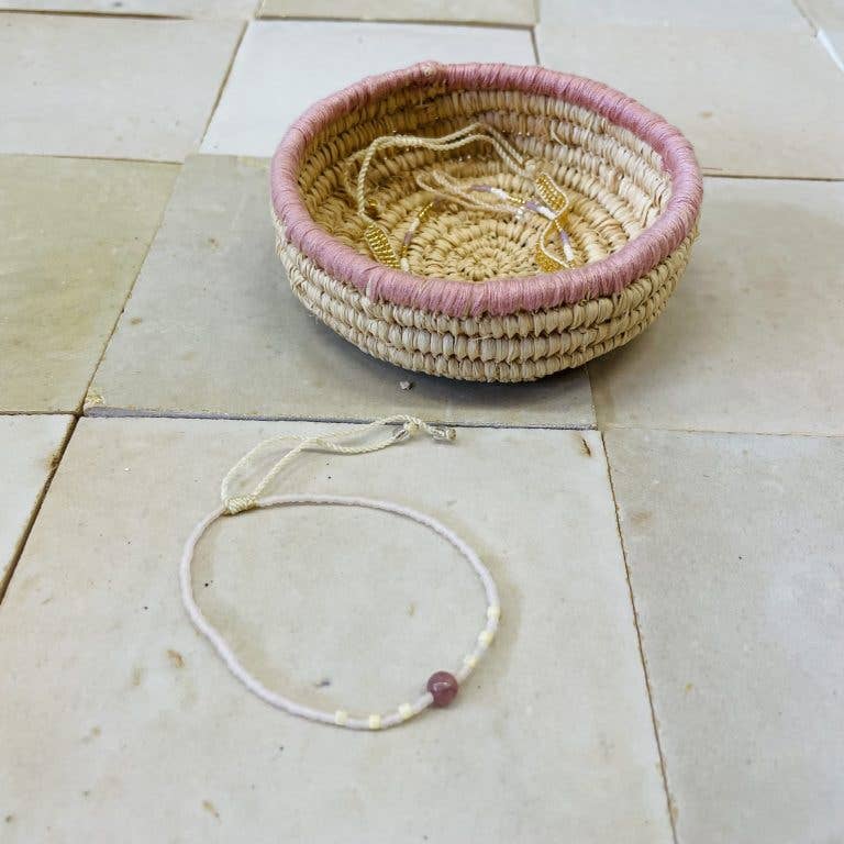 ByBazz - Wholesale Decorative Plate/Dish/Bowl - Schaaltje Raffia Mini5