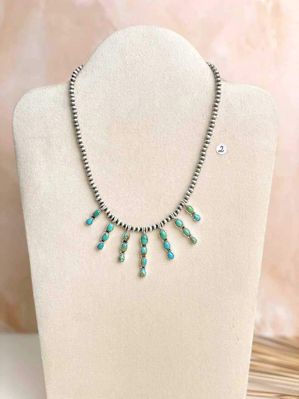 Krush Kandy - Wholesale Pendant/Charm Necklace - Desert Pearl Stone Drop Necklaces