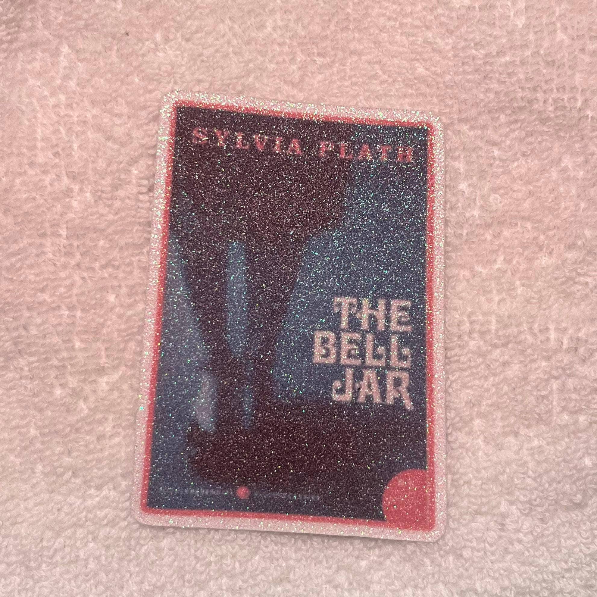 Literary by Ava - Wholesale Sticker - The Bell Jar Sylvia Plath Kiss Cut Sticker Waterproof2