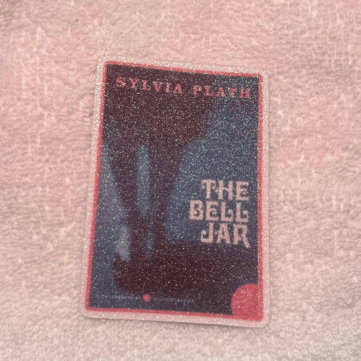 Literary by Ava - Wholesale Sticker - The Bell Jar Sylvia Plath Kiss Cut Sticker Waterproof2