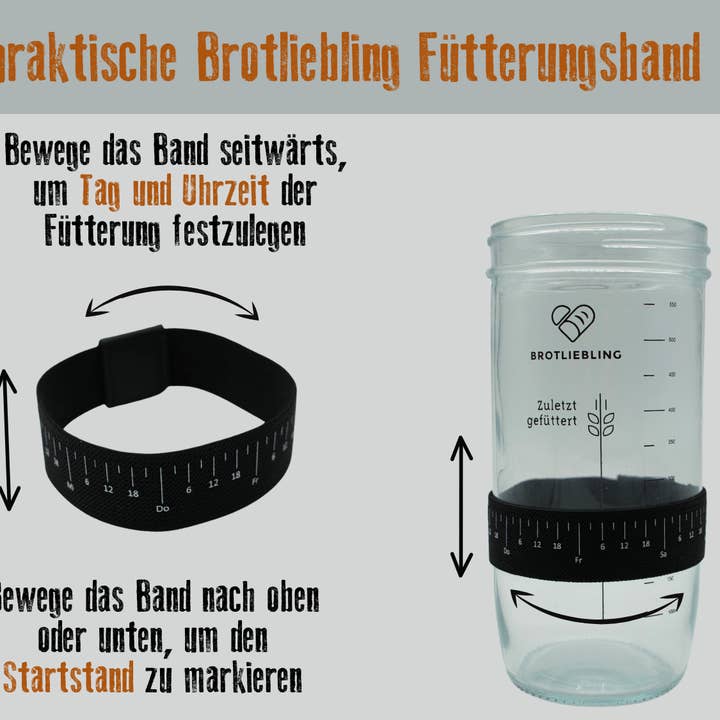 Brotliebling - Wholesale Bread Mix - sourdough starter glass set5