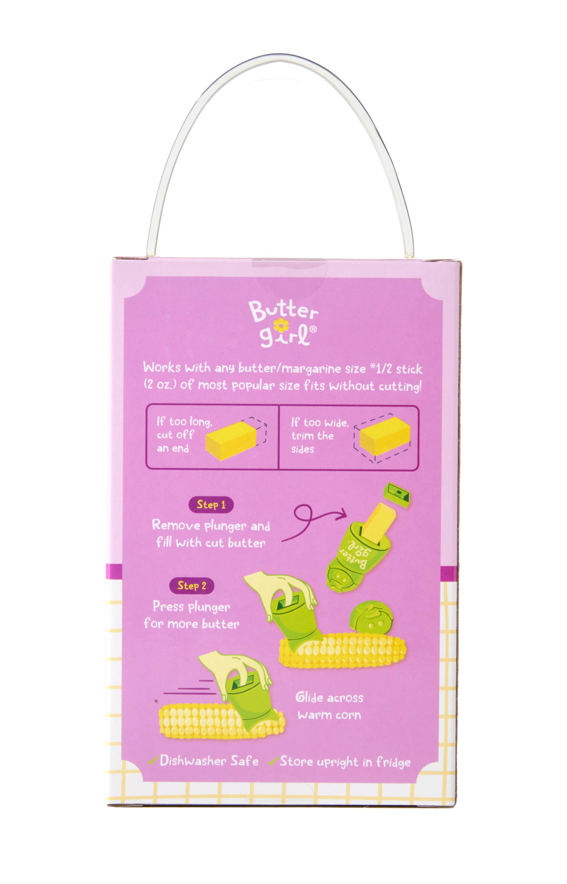 TALISMAN DESIGNS – Großhandel Maiskolbenhalter/-werkzeuge – Butter Girl® Maisbutterer3