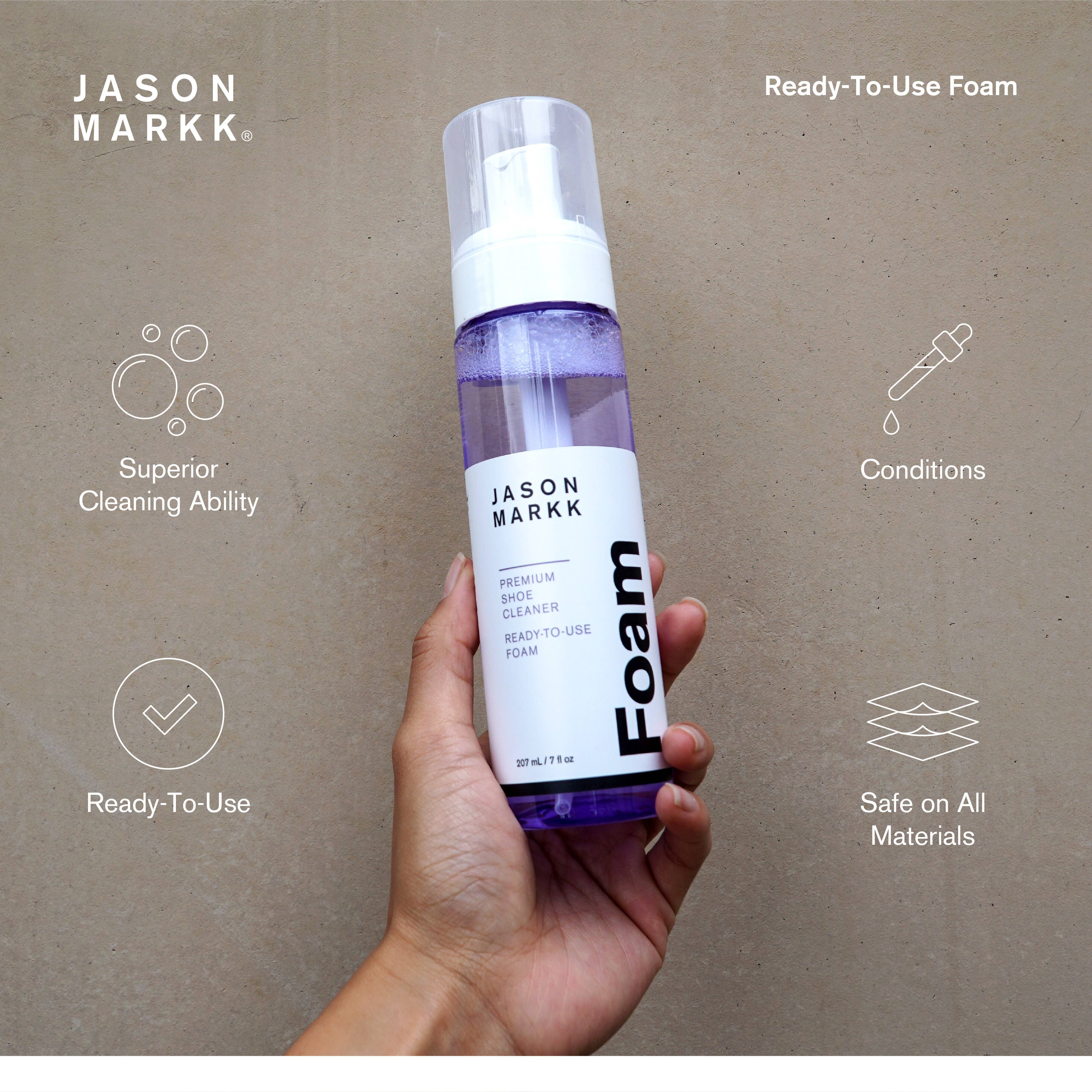 Jason Markk - Wholesale Shoe Polish - Ready To Use Foam Shoe Cleaner11