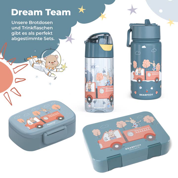 BEARFOOT – Engroshandel Vandflaske – Thermoflaske til børn i rustfrit stål – brandvæsen6