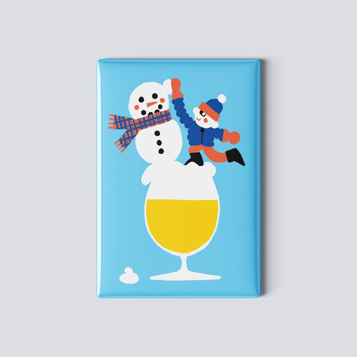 Aimant - Bonhomme de bière for wholesale by Studio Toute