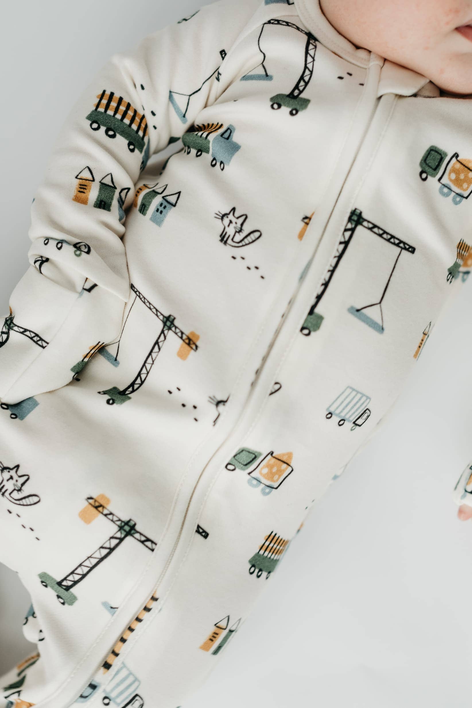 LURE by Lina - Wholesale Sleepsuit - Baby - Meow Construction 🐾11