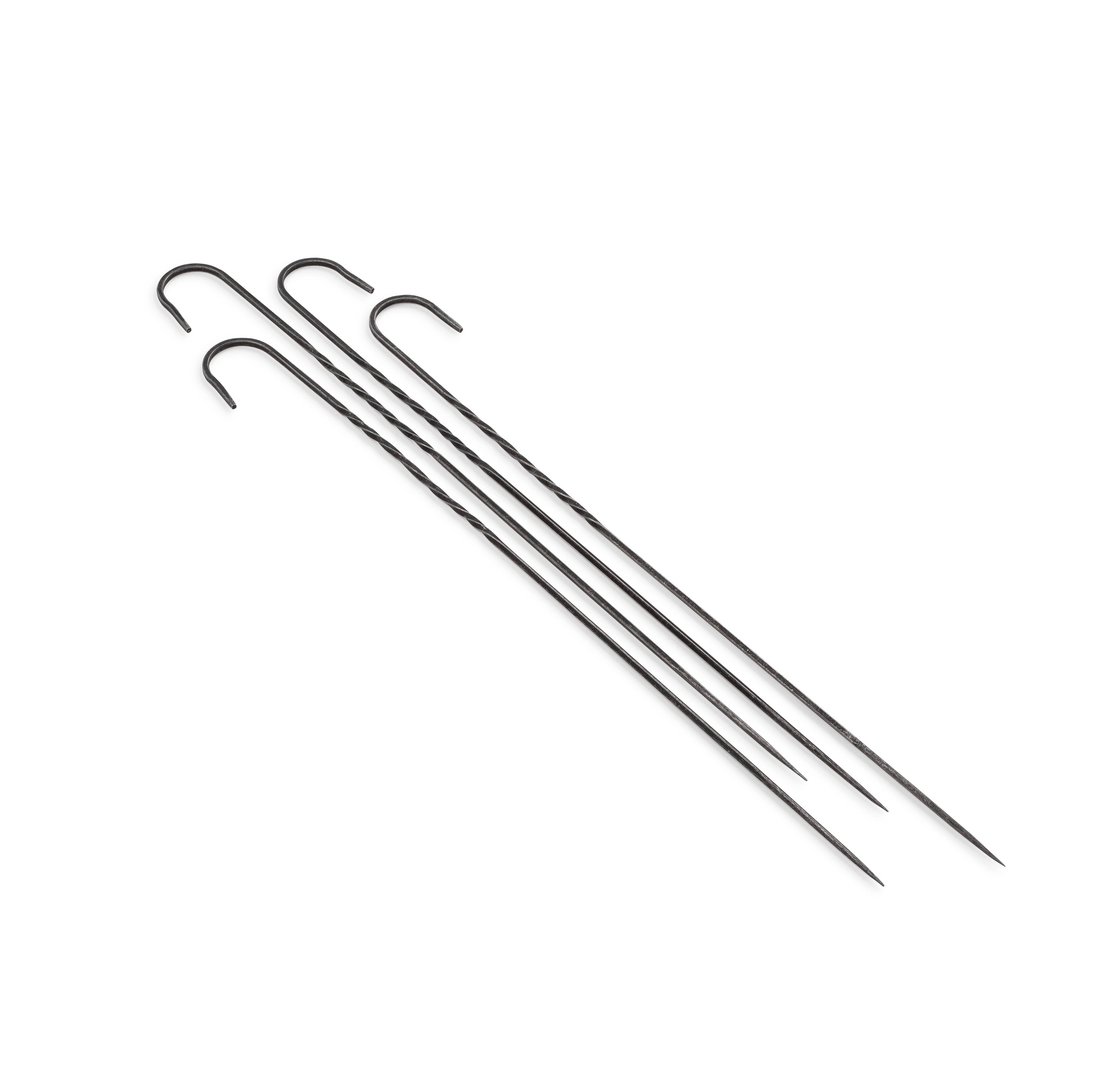Barebones - Wholesale Outdoor Grill Tools - Cowboy Grill Steel Skewers1