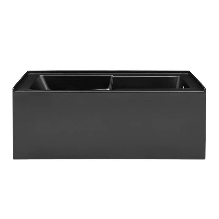 Swiss Madison - Wholesale Bath & Body Set - Voltaire 60" x 30" Right-Hand Drain Bathtub in Matte Black