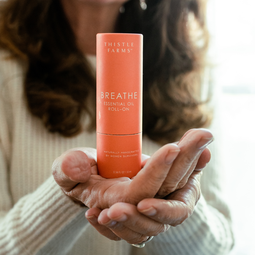 Thistle Farms - Wholesale Essential Oil Roll-On - Breathe Essential Oil Roll On | Eucalyptus Peppermint2