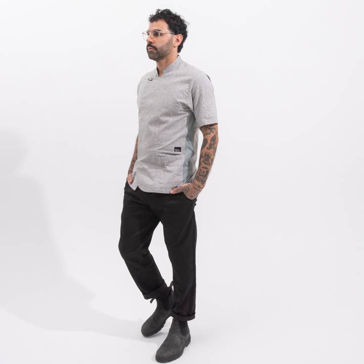 Tilit Men's Recycled Chef Coat for wholesale by Tilit NYC