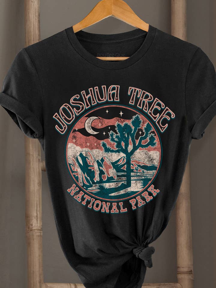 1118T - Cotton Jersey Relaxed Fit Joshua Tree for wholesale by BouTeeQue Closet