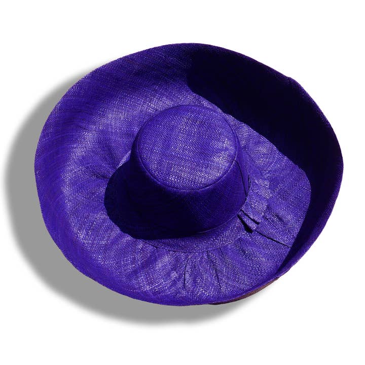 Le comptoir de la plage – wholesale Straw hat – Unisex – Capeline" rabane hat assorted handicraft from Madagascar