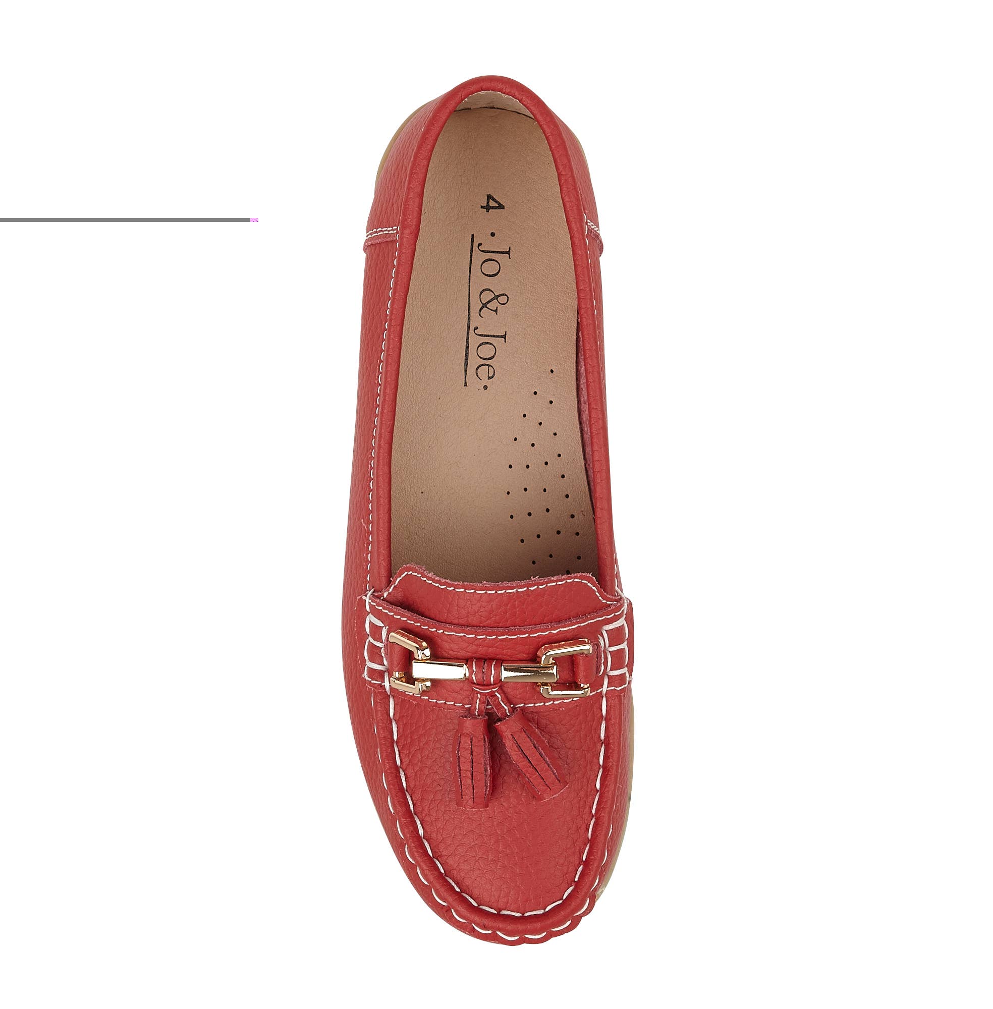 Jo & Joe - Wholesale Loafers - Dames - JO & JOE Dames leren loafer met tassels9