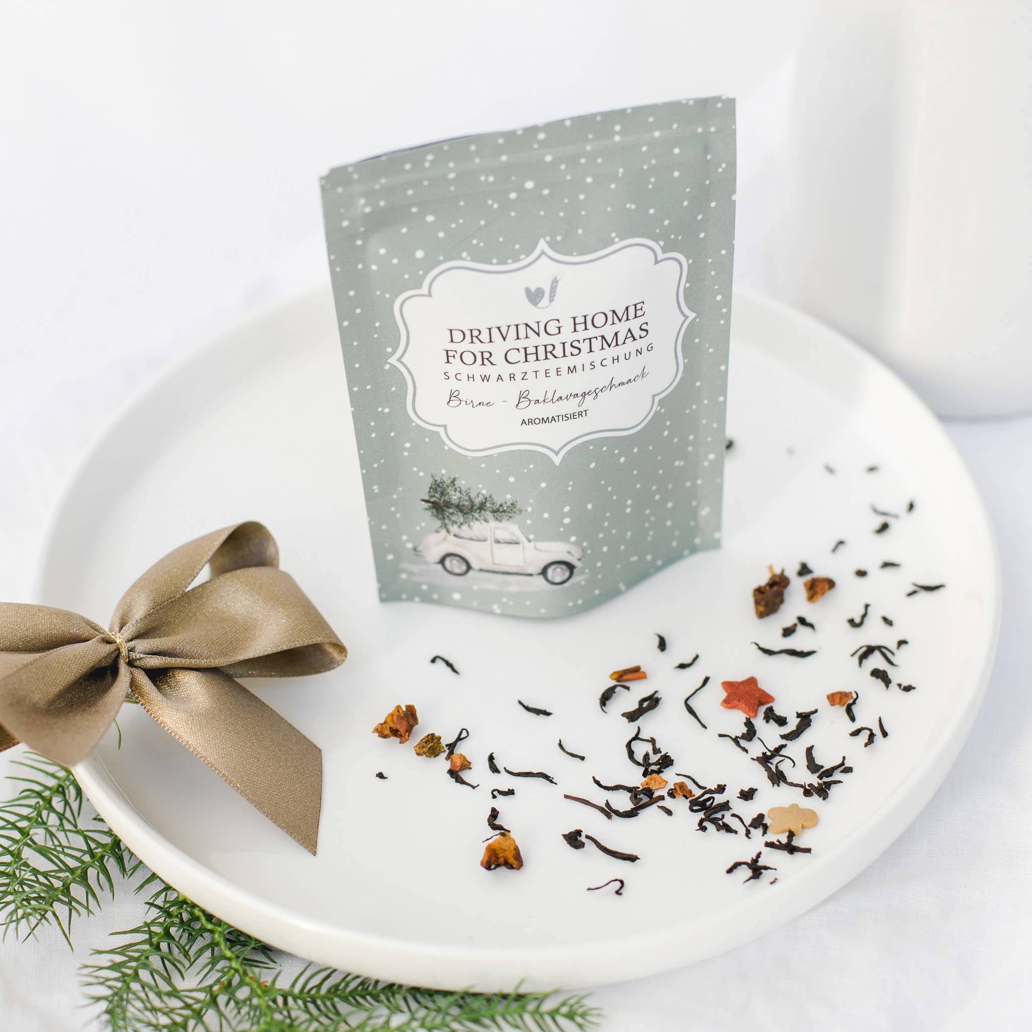 Bake Affair GmbH - Vendita all'ingrosso Tè sfusi - Tornando a casa per una bustina di tè di Natale1