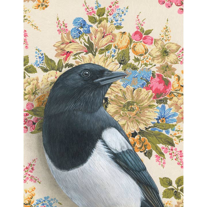 Emily Uchytil - Wholesale Everyday Greeting Card - Magpie - Note Card