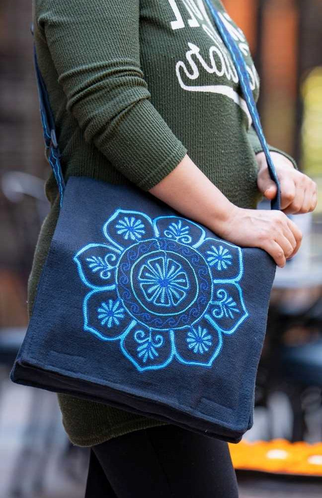 Ganesh Himal Trading - Wholesale Crossbody Bag - Unisex - Embroidered Crossbody Bag1