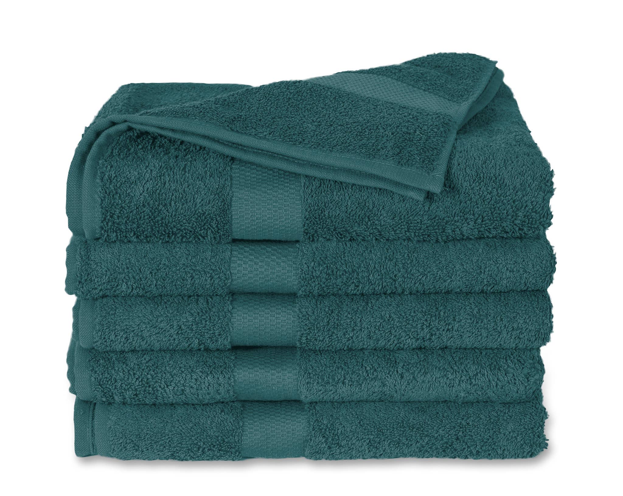 Twente Damask Cotton 2-Pack Towels - 50X100 - Petrol for wholesale on Faire2