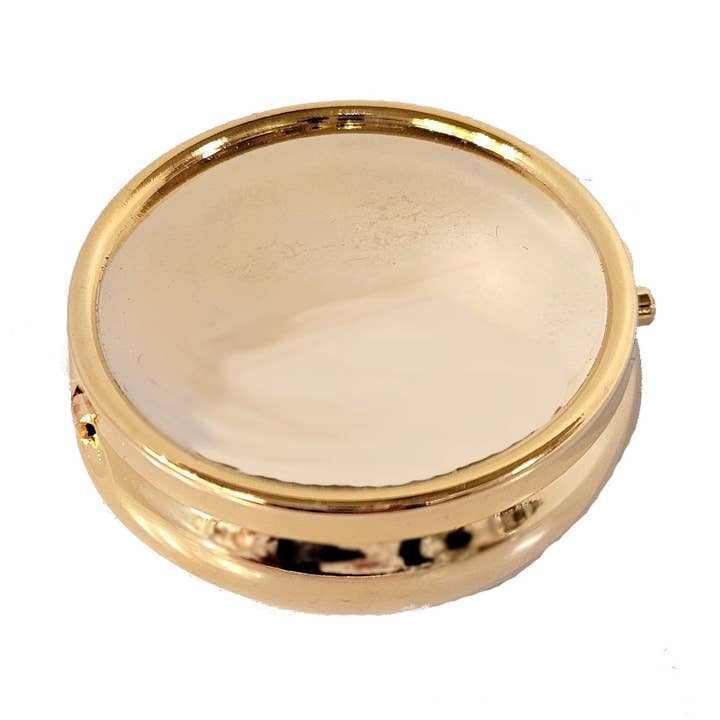 Astoria Gift Corporation - Wholesale Pill Organizer - Gold Pill Box0