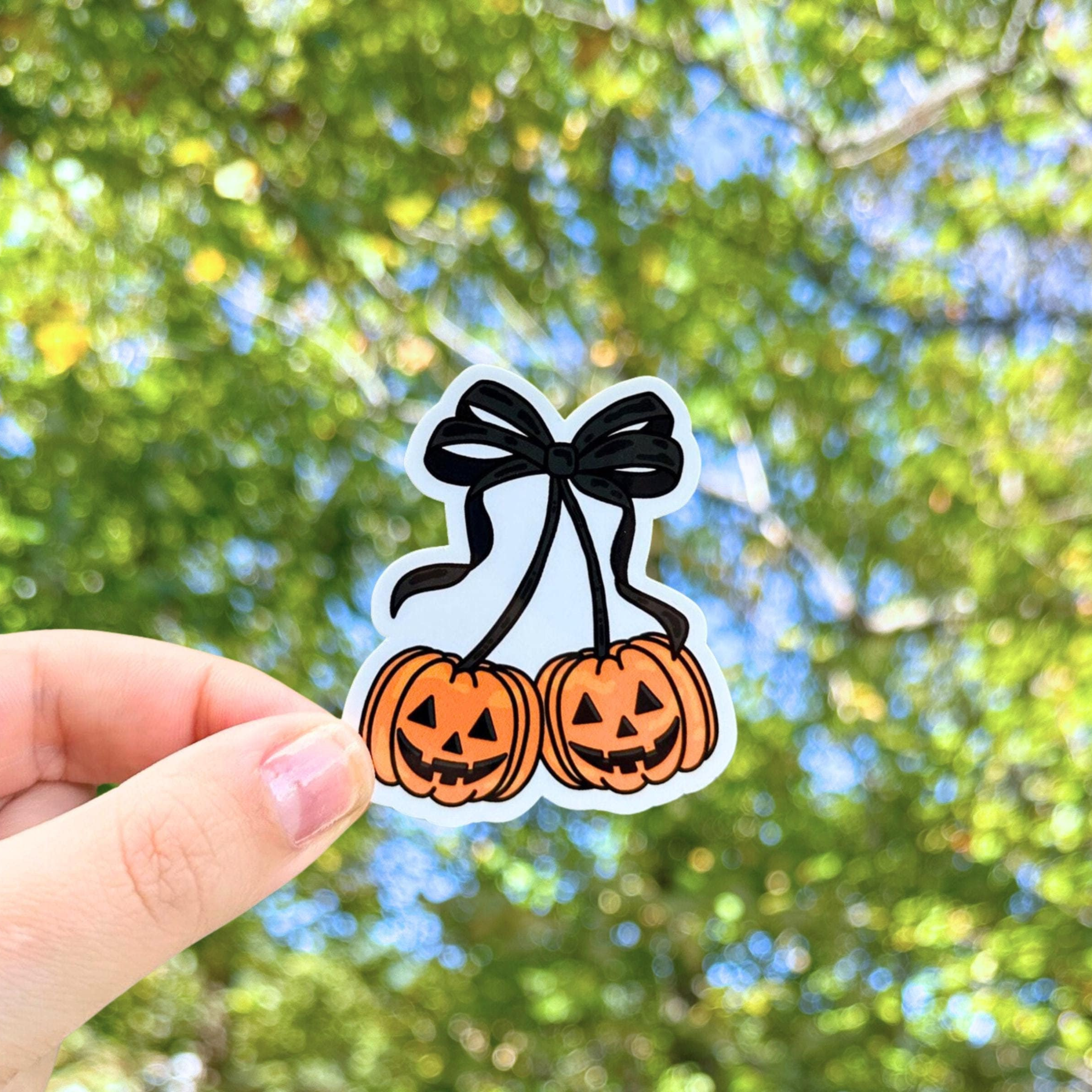 Olive Street Collective - Wholesale Sticker - Coquette Pumpkin Sticker4