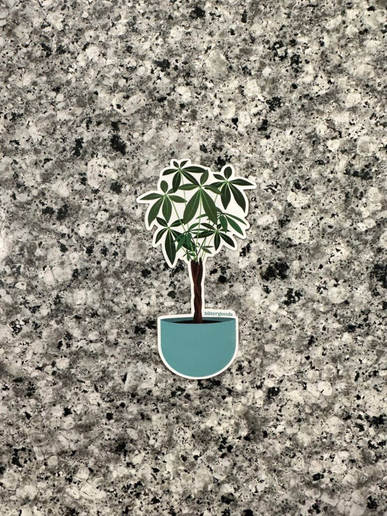 Bittergoods - Wholesale Sticker - Money Tree Sticker0