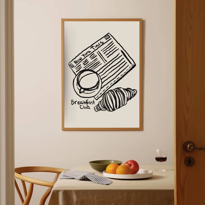 Olive Street Collective - Wholesale Art Print - Breakfast Club Print7
