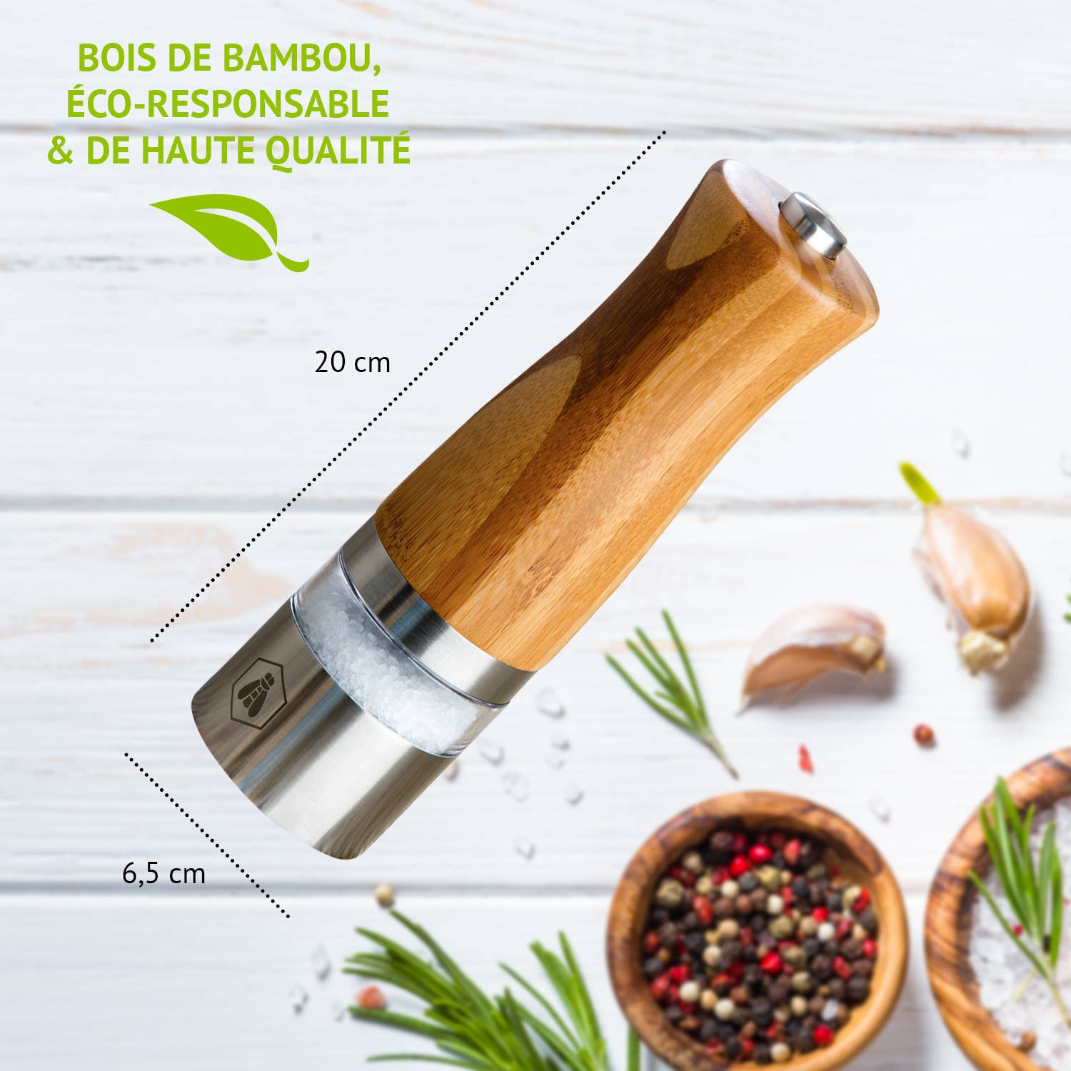 Laguiole - Wholesale Spice Mill - Electric salt and pepper mill7