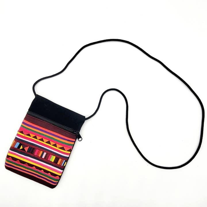 HANDMADE LISU HILL TRIBE neck purse, coin purse, lanyard for wholesale by Atlas Goods By Your Needs Company