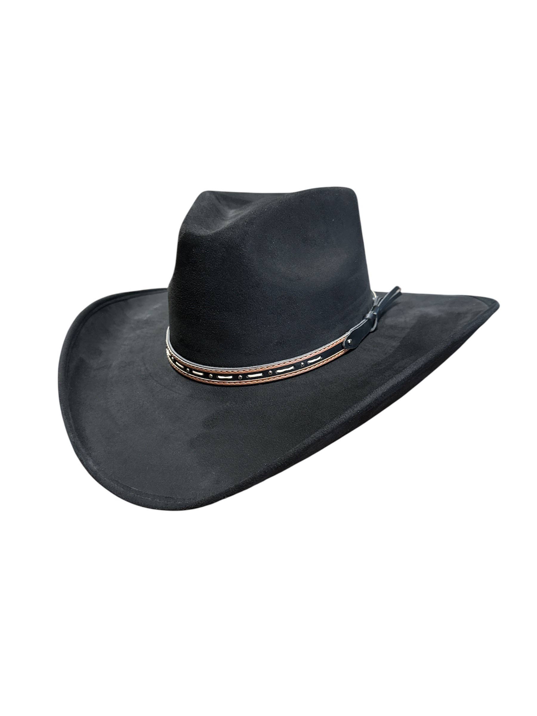 American Hat Makers - Wholesale Cowboy Hat - Unisex - Cowboy Suede Hat - Style Ace High0