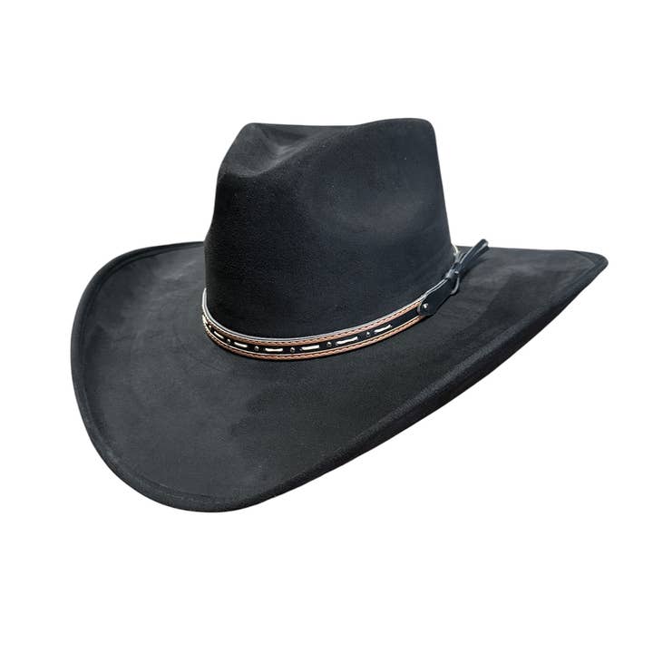 American Hat Makers - Wholesale Cowboy Hat - Unisex - Cowboy Suede Hat - Style Ace High0