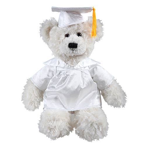 Plushland - Wholesale Stuffed/Plush Toy - Kids & Baby - Graduation Cream Brandon 12”7