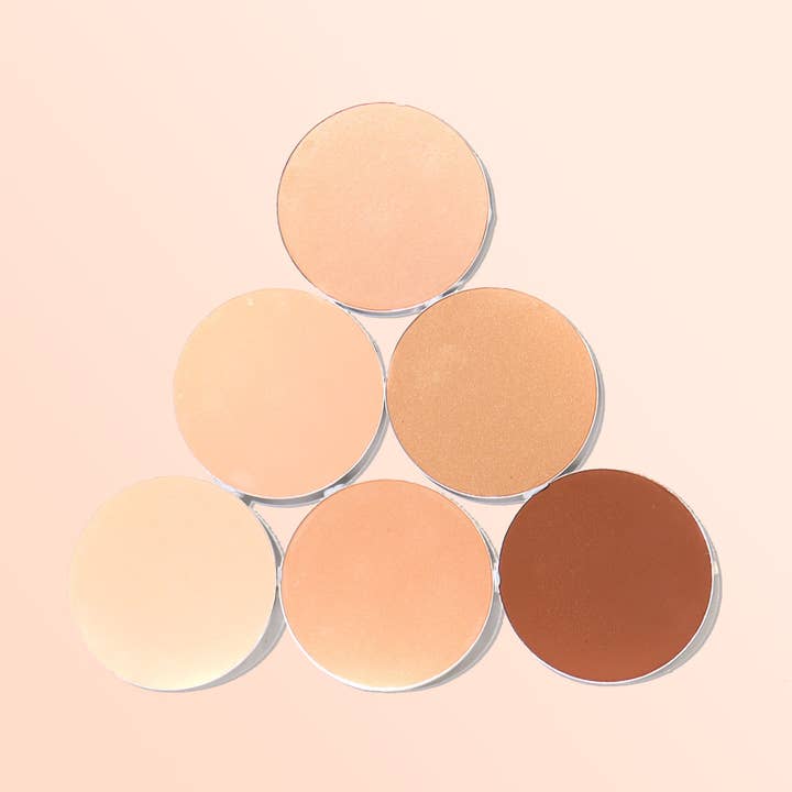 Recambio compacto de base mineral para venta al por mayor de Skin O2