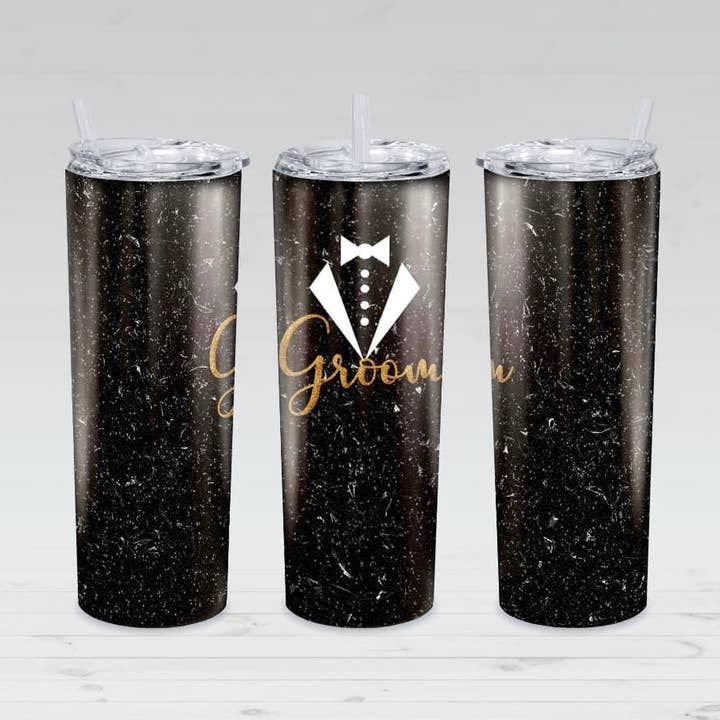 Bride and Groom Tumblers for wholesale by Tumblers and More
