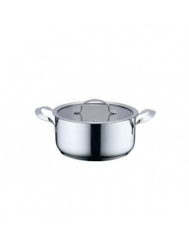Haeger - Wholesale Saucepan - HAEGER Stainless Steel Cooking Pot 18H - Diameter 18cm, Stainless Steel0