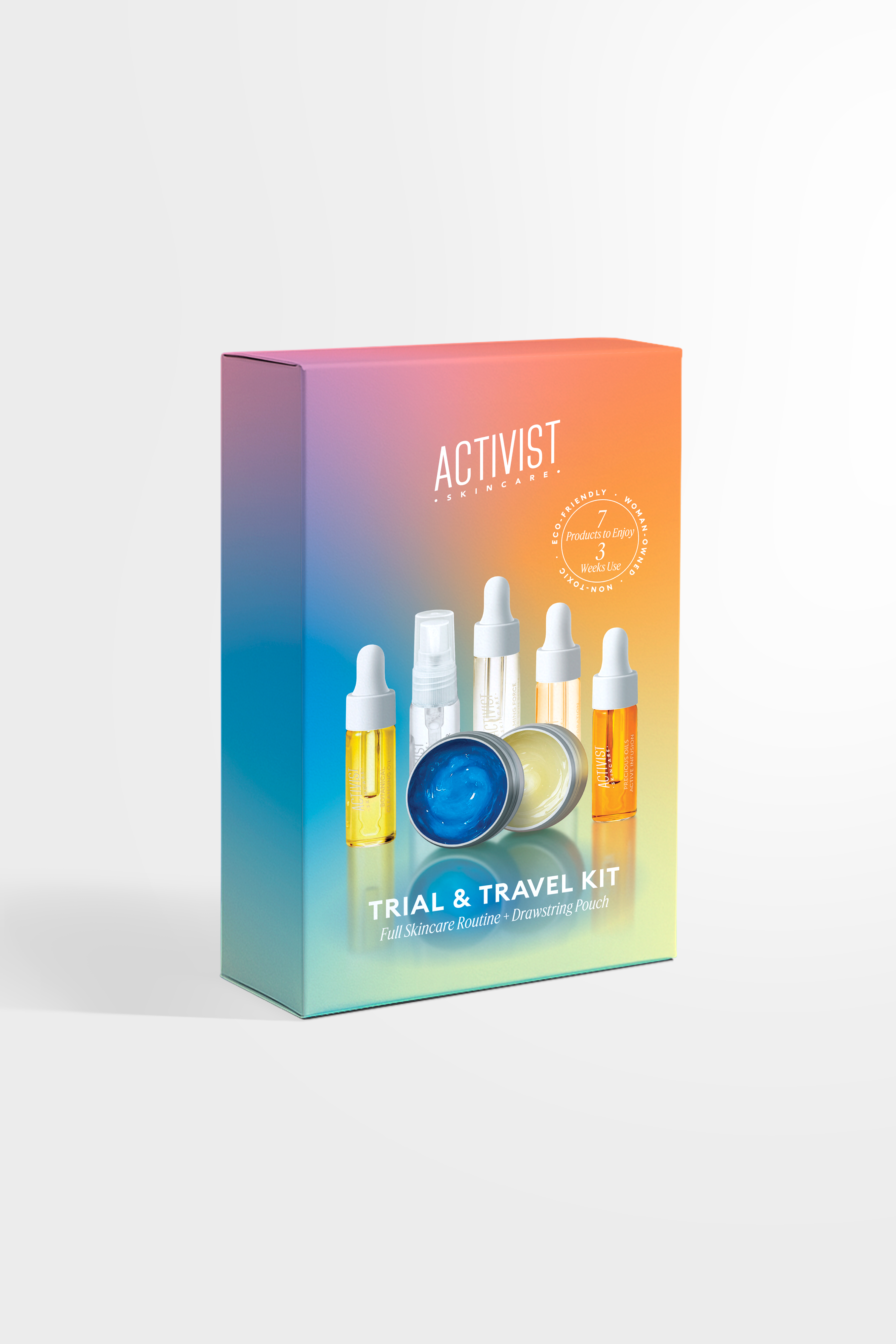 Activist Skincare - Wholesale Facial Care Set/Kit - Trial & Travel Kit1