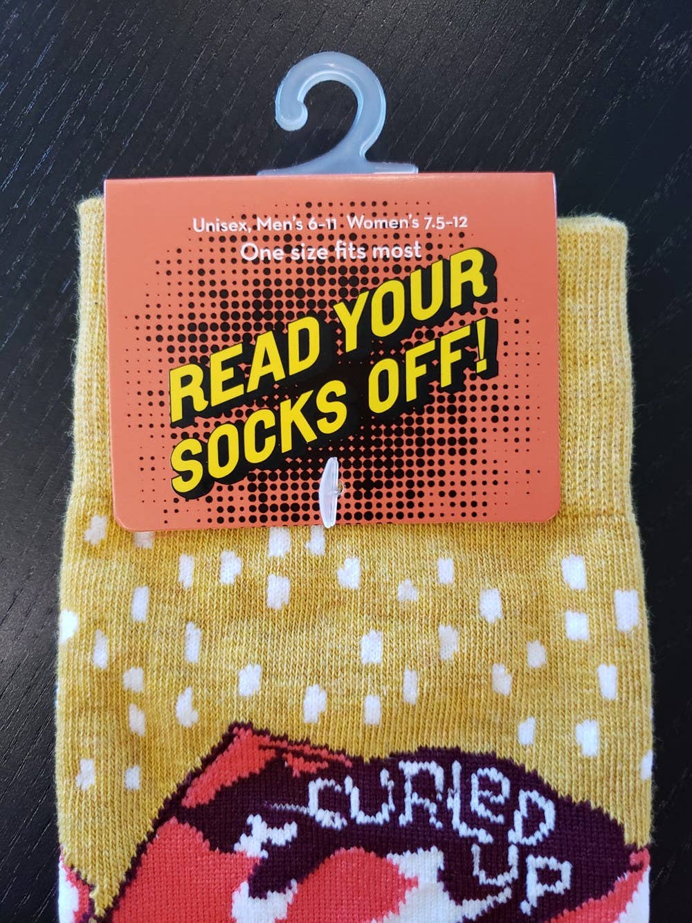 Gibbs Smith - Vente Chaussettes – unisexe - Chaussettes "Enroulé avec un bon livre" Préemballage (6)2