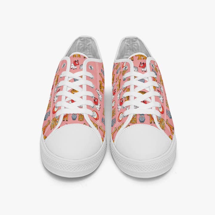 Oh Pote – wholesale Lifestyle trainers – Women′s – Myanmar Traditional Toys #2.0 Low-top Canvas Shoes