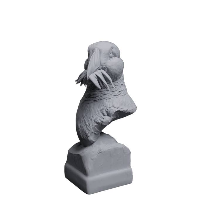 Busto de Frailecillo Atlántico | Miniaturas Animal Den para venta al por mayor de The Scale Grail