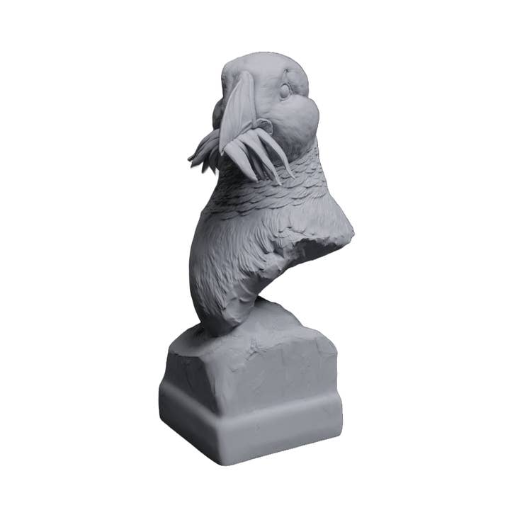 Busto di Pulcinella di Mare Atlantico | Miniature Animal Den per la vendita all'ingrosso da parte di The Scale Grail