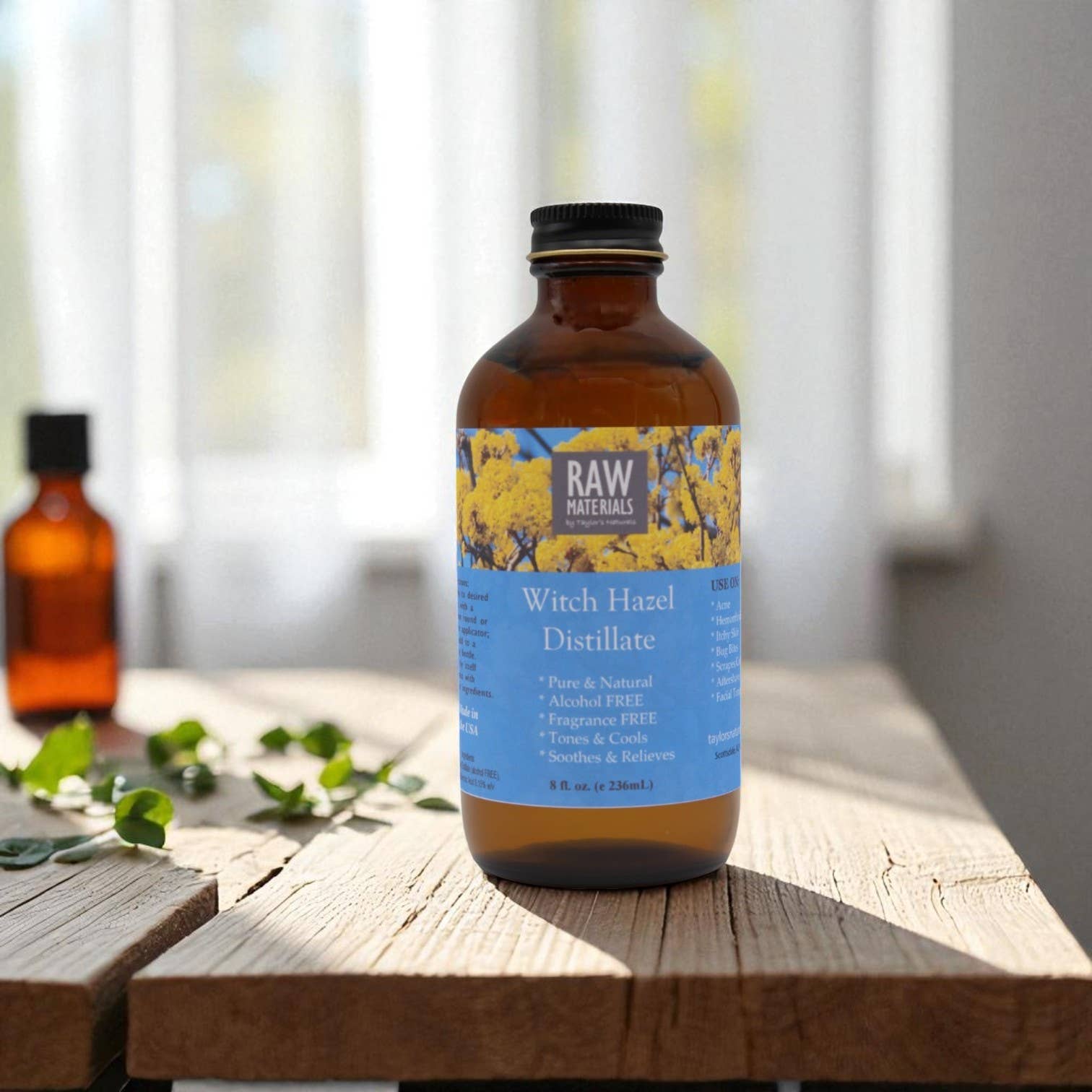 Taylor's Naturals - Wholesale Facial Toner - RAW Materials - Witch Hazel Distillate - Alcohol Free1