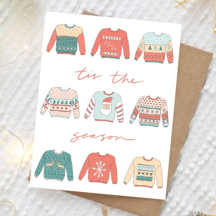 Maddon and Co - Wholesale Christmas Card - Ugly Christmas Sweater Card
