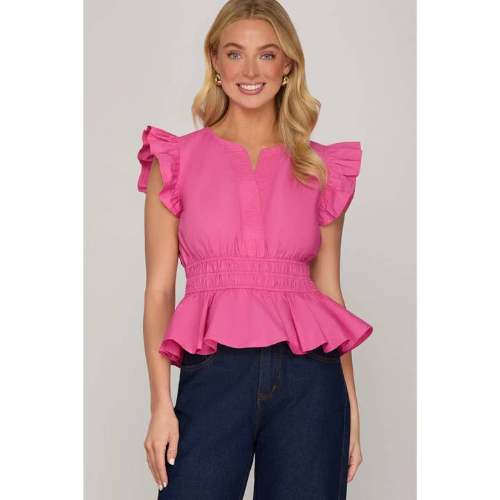 WOVEN TOP for wholesale by STYLE USA