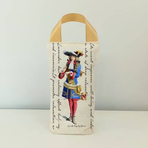 Een grote zak gevuld met gedroogde lavendel en speltkaf voor wholesale door DECORER