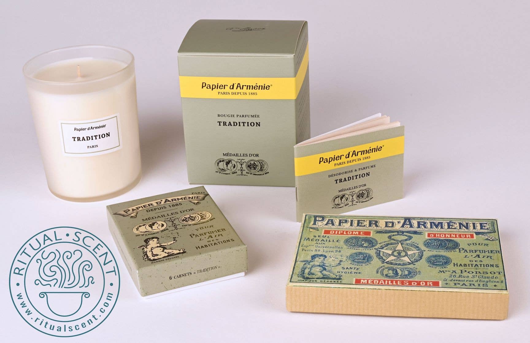 Ritual Scent – Großhandel Räucherwerk – Papier d'Arménie französische Räucherpapiere – Duft „Tradition“6