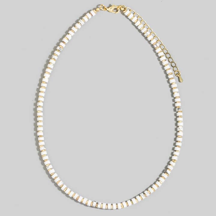 Collana con perline in pietra semipreziosa per la vendita all'ingrosso da parte di The Looks by Fame Accessories