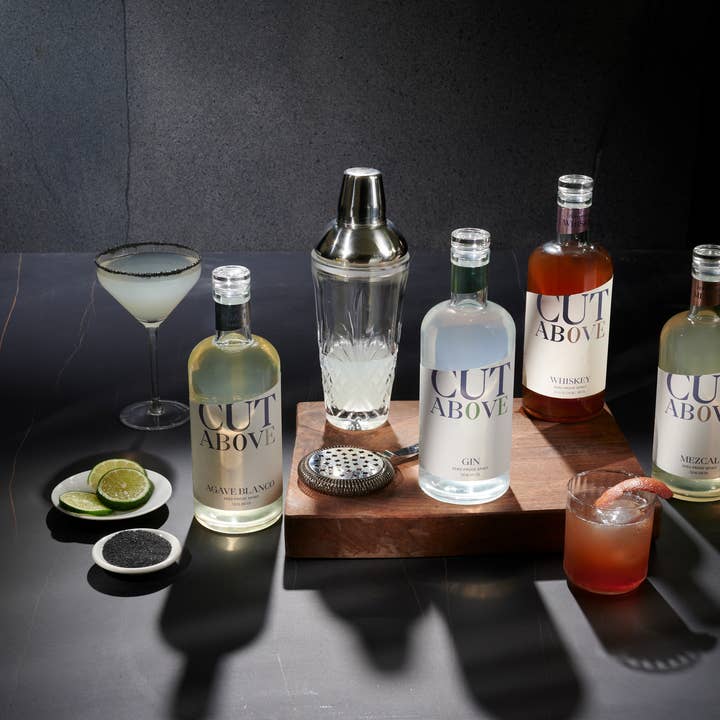 Cut Above Zero Proof Spirits - Wholesale Non-Alcoholic Spirits/Wine/Beer - CUT ABOVE Zero Proof Lineup 4-Pack2