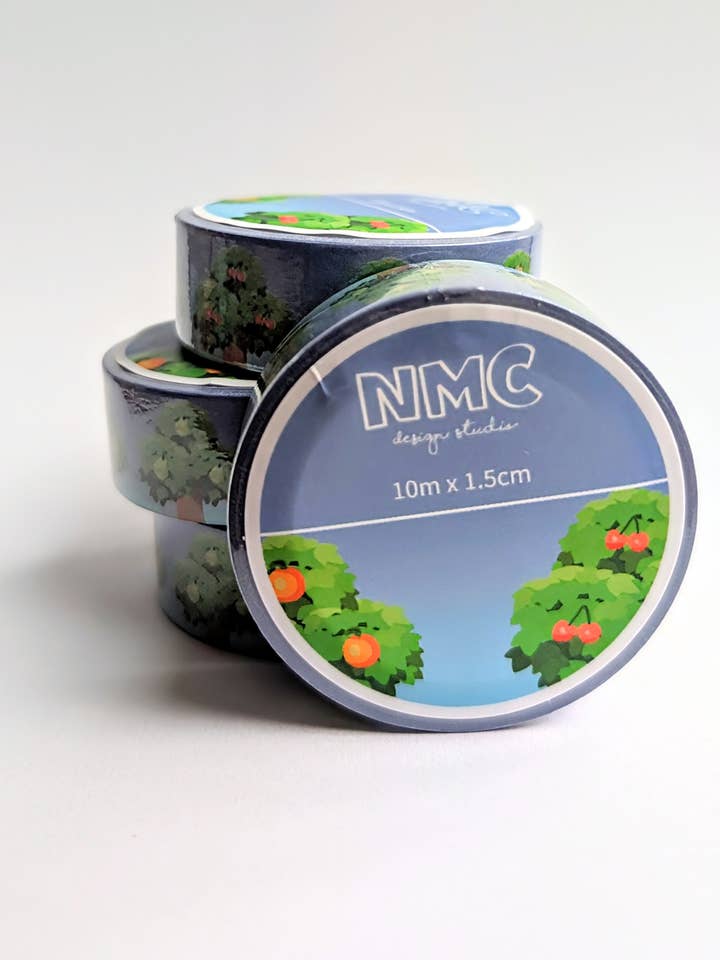 Fruit Tree Washi Tape - Stationery Lovers for wholesale by NMC Design Studio